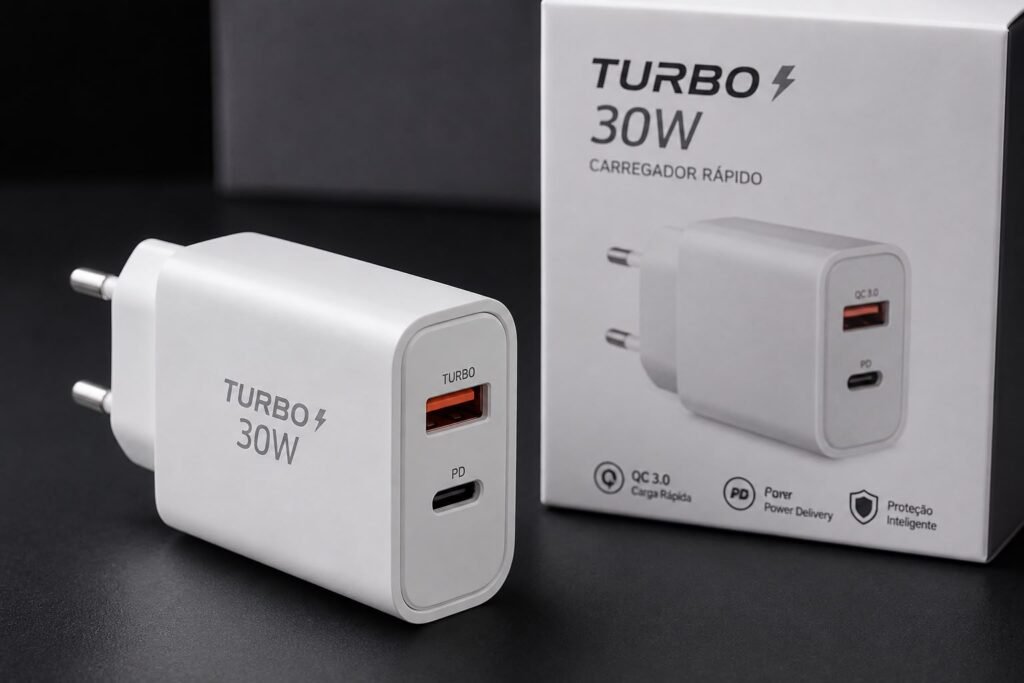 Carregador TurboCharge 30W